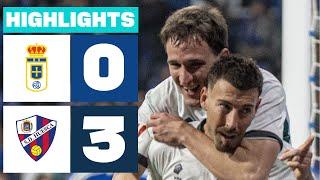 REAL OVIEDO 0 - 3 SD HUESCA I HIGHLIGHTS LALIGA HYPERMOTION