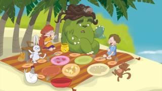 Cuentos en inglés para niños con Greenman and The Magic Forest: Nivel B Unidad 6 – Rain Water