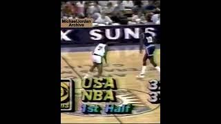 Young Michael Jordan Dunks Over Magic Johnson!! RARE!