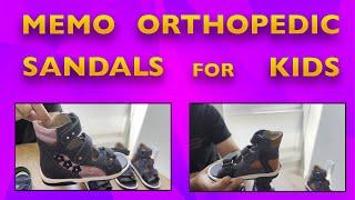 Memo Orthopedic Sandals for Kids - Supportive Sandals for Kids with Foot Problems