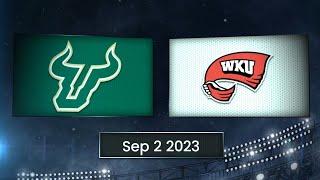 South Florida Bulls vs  Western Kentucky Hilltoppers  | September, 2nd 2023