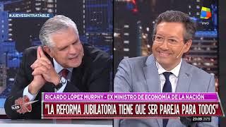 Ricardo López Murphy en #JuevesIntratable