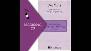 Part Predominant Recording: AVE MARIA- R. Douglas Helvering (Full Mix Sample)
