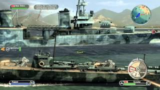 Battlestations: Pacific Japanese Walkthrough 8 "Defence of Guadalcanal" HD