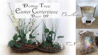 Easter Centerpiece DIY / Dollar Tree Easter DIY / Easter Party Decor