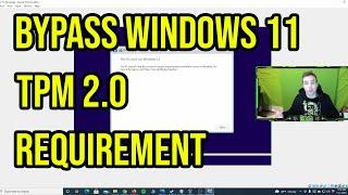 How To Bypass Windows 11 TPM 2.0 System Requirement