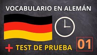 Vocabulario Alemán 01 y Test de prueba. Practica y aprende GRATIS