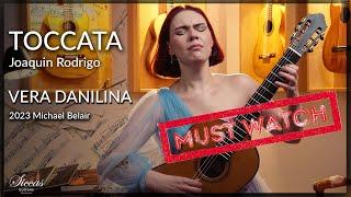 Vera Danilina plays Toccata by Joaquin Rodrigo on a 2023 Michel Belair Guitar