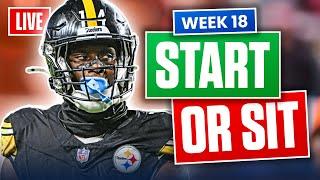 Fantasy Football Week 18 Start or Sit Lineup Advice (2024)