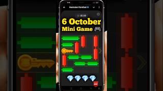 Hamster Kombat Mini Game Puzzle 6 October Today