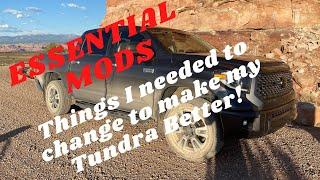 Essential Mods For The Tundra (My List)