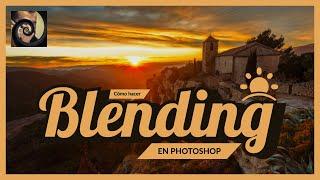 Cómo hacer BLENDING con una máscara de capa en Photoshop