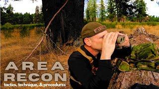 Tips for Military Area Recon Patrol #survival