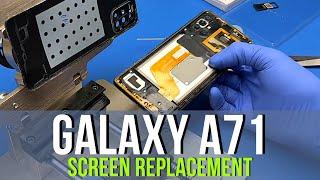 Samsung Galaxy A71 screen/display replacement at Phone Fix Craft