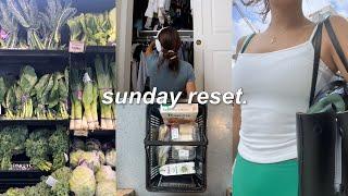 SUNDAY RESET ROUTINE  | huge closet cleanout, morning motivation, & productive decluttering