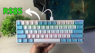 Teclado Mecânico Mais Barato do Aliexpress - Mucai MK61