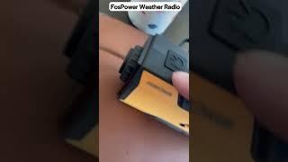 "FosPower Emergency Weather Radio: Stay Safe in Any Situation!" #maanivstech #tech #amazon #gadgets