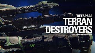 Freespace  - Terran Destroyers