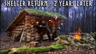 Bushcraft Shelter Overnighter - Return after 2 Years