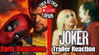 Deadpool And Wolverine Early Reactions Breakdown | King Spawn Announced | Joker 2 Trailer Reaction