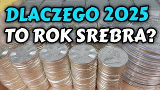 Dlaczego 2025 to rok srebra? Przemysł i inwestorzy stawiają na metal przyszłości. #srebro #złoto