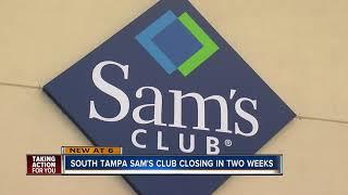 South Tampa Sam's Club to close as company announces nationwide closures