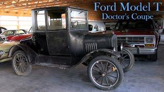 1924 Ford Model T Doctor's Coupe - Original Interior - Barn Find