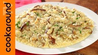 Risotto ai funghi: tutorial ricetta originale