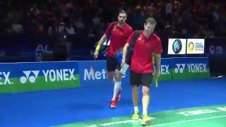 Yonex All England Open 2016 | Badminton F M5-MD | Iva/Soz vs Endo/Hay