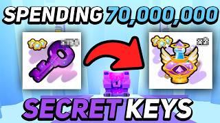 SPENT 70,000,000 GEMS ON SECRET KEYS..... PETS GO!!