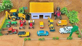 I built parking for my mini tractor trolley | Arjun novo tractor | jcb tractor video | gadi jcb |