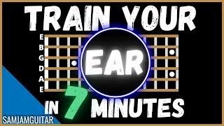 Interval EAR TRAINING For Guitar In 7 MINUTES | Using Song Examples To Achieve Relative Pitch