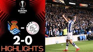 Real Sociedad vs Ajax 2-0 Highlights | UEFA Europa League 2024-25