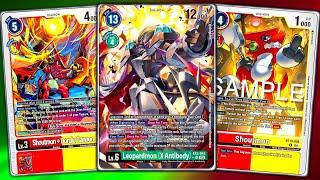 1st Place Xros Heart Leopardmon Deck?! | Digimon TCG BT19 Format