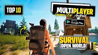 Top 10 Survival Multiplayer Games With Friends For Android | Best Survival Games In Android 2024