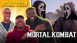 Mortal Kombat 1 Khaos Reigns Official Ghostface Gameplay Trailer Reaction