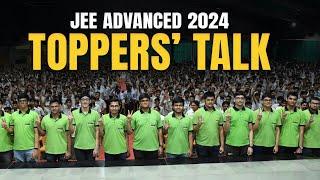 Toppers' Talk with JEE Advanced 2024 AIR-1,4,6 | Know Secrets of Success | ALLEN Kota