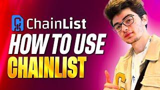HOW TO USE CHAINLIST | ADD NETWORKS