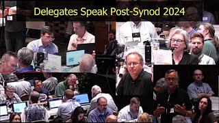 CRC Synod 2024 Delegates Share Their Stories Friday Livestream