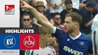 Hattrick-Hero Turns Game Around! | Karlsruhe - 1. FC Nürnberg 3-2 | Highlights | Bundesliga 2