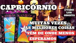 CAPRICÓRNIO-MAIOR SURPRESA DA SUA VIDA! MUITAS VEZES, AS MELHORES COISAS VÊM DE ONDE MENOS ESPERAMOS