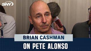 Brian Cashman on Yankees inquiring about Pete Alonso in free agency | SNY