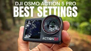 Best Video Settings for the DJI Osmo Action 5 Pro