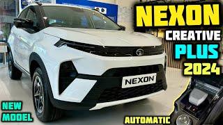 Tata Nexon Creative Plus AMT 2024 Model  Tata Nexon Creative Plus Automatic Review 