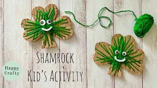 Shamrock Kid’s Activity | Easy St Patrick's Day Crafts