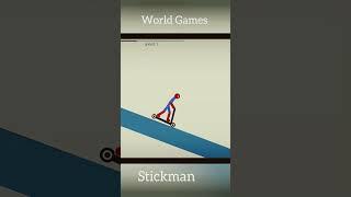 Stickman dismounting agony 09 seconds #shorts #stickman #shortvideo #short