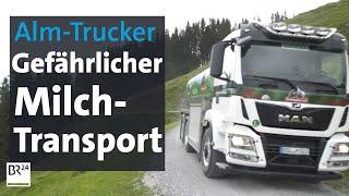 Gefährlicher Transport: Serpentinen-Milch aus Tirol | Abendschau | BR24