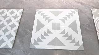 Tilemall Pattern Grey&White Series