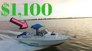 We Restored A Cheap Boat!