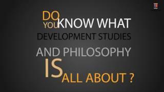 What Development Studies and Philosophy at Strathmore is all about